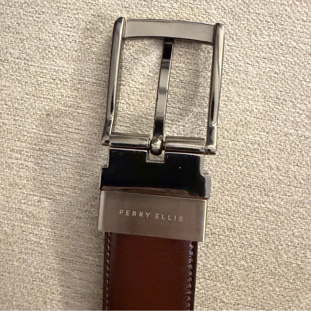 Perry Ellis Reversible Dress Belt